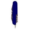 Pocket Knife - Blue - Eight Function - 3-1/2"